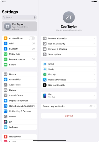 Slide your finger upwards starting from the bottom of the screen to return to the home screen.