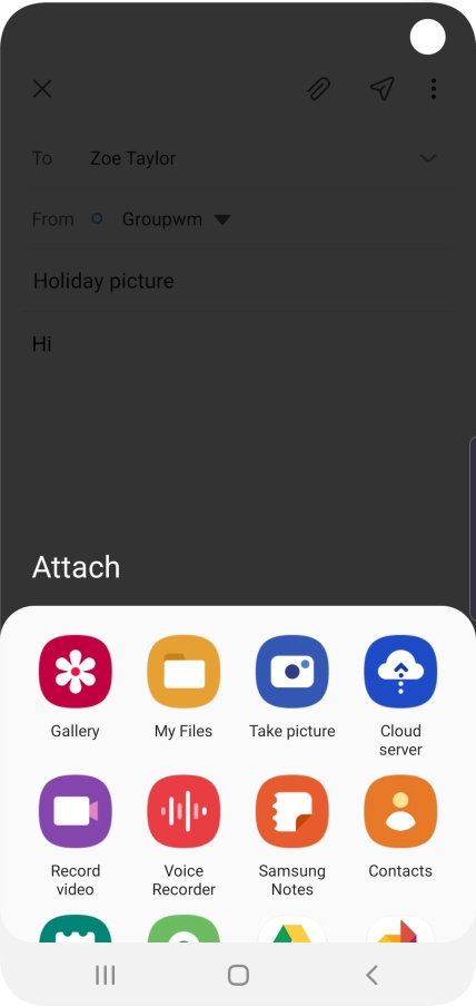 Press My Files and go to the required folder. Press My Files and go to the required folder.