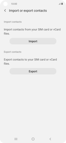 Press Import. Press Import.