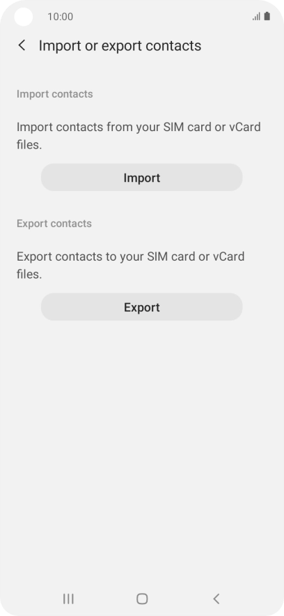 Press Import. Press Import.