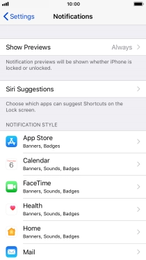 Press Show Previews.