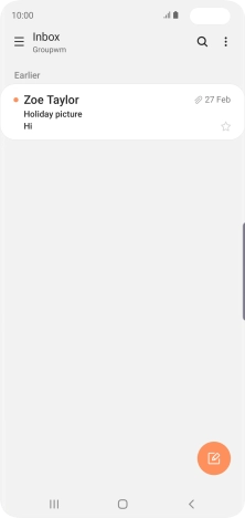 Slide your finger right starting from the left side of the screen. Slide your finger right starting from the left side of the screen.