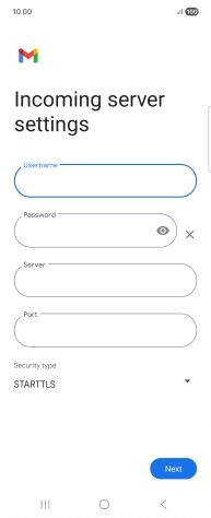 Press the field below 