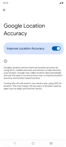 If you press the indicator next to 
