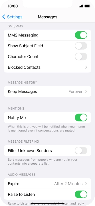 Slide your finger upwards starting from the bottom of the screen to return to the home screen.