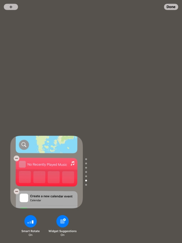 Press Smart Rotate to turn the function on or off.