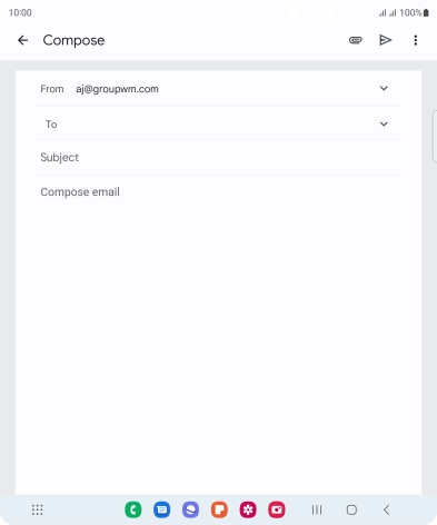 Press the field next to 