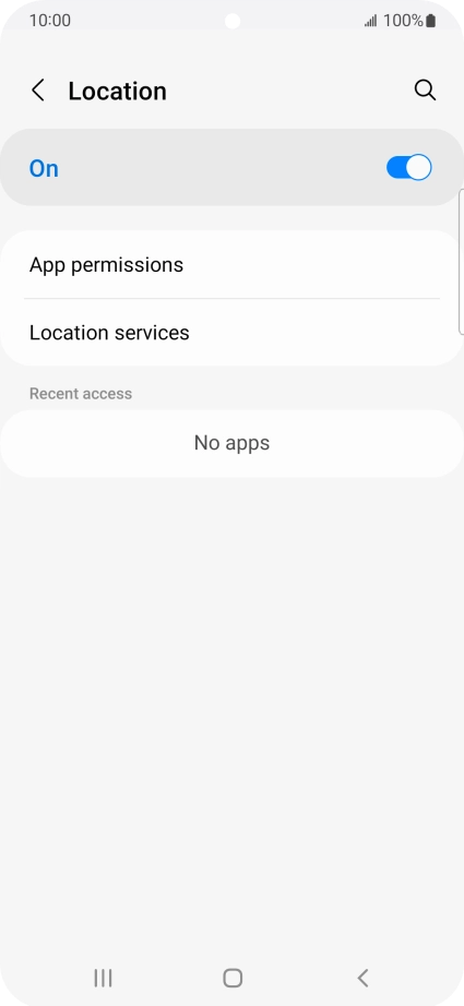 Press App permissions.
