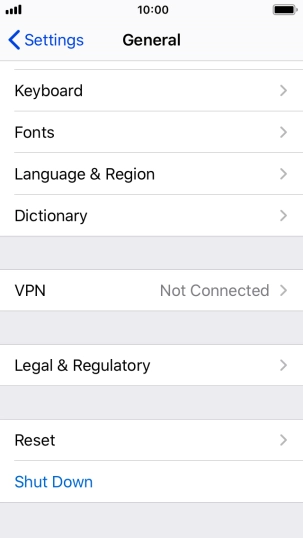 Press Reset. Press Reset.