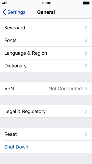 Press Reset. Press Reset.