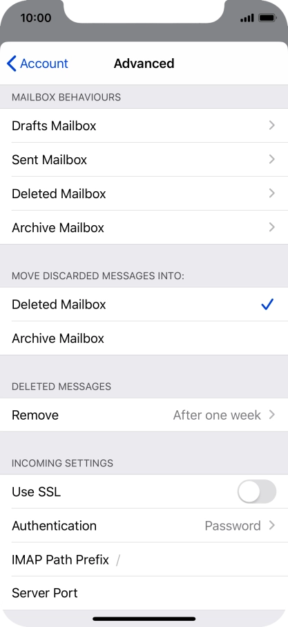 Press Authentication.