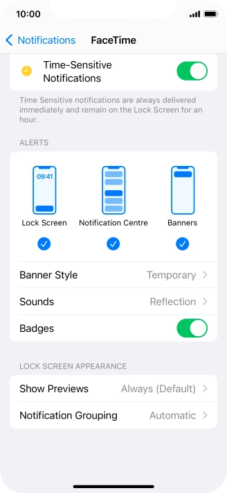 Press Notification Grouping.