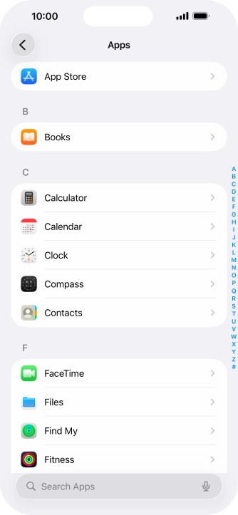 Press FaceTime. Press FaceTime.