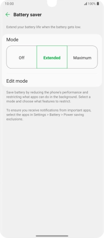 Slide your finger upwards starting from the bottom of the screen to return to the home screen.
