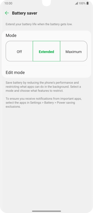 Slide your finger upwards starting from the bottom of the screen to return to the home screen.