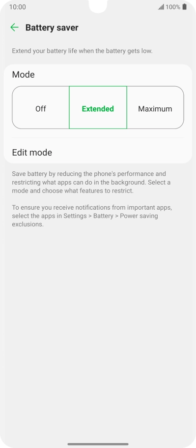 Slide your finger upwards starting from the bottom of the screen to return to the home screen.