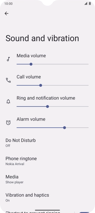 Slide your finger upwards starting from the bottom of the screen to return to the home screen.