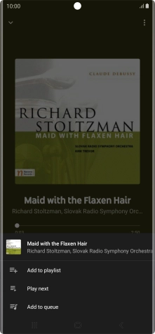 Press Add to playlist.