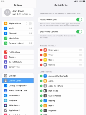 Press the indicator next to Press the indicator next to