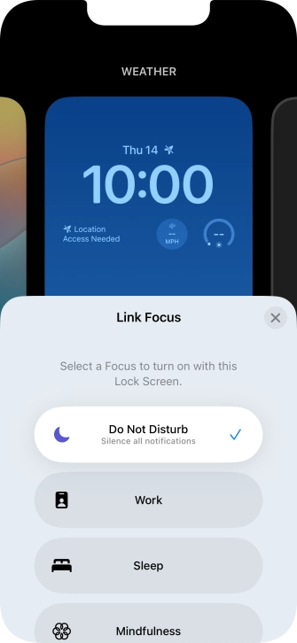Press the close icon.