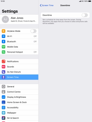 Press the indicator next to Press the indicator next to