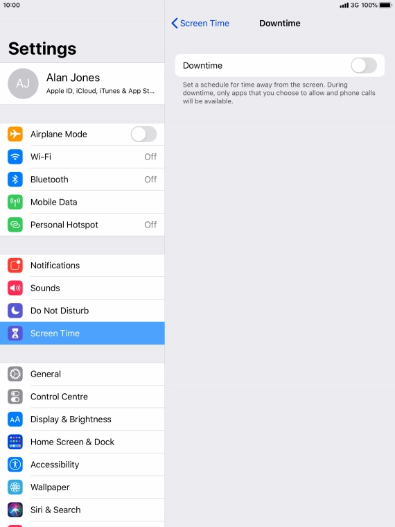 Press the indicator next to Press the indicator next to