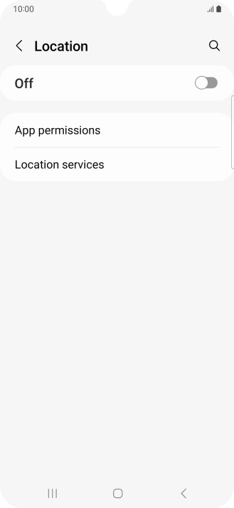 Press the indicator to turn the function on or off.