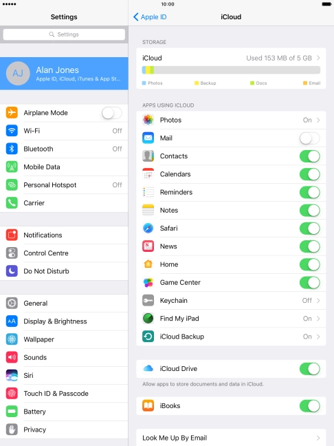 Press the indicator next to Press the indicator next to