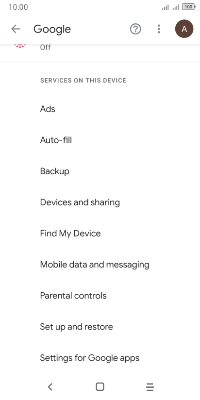 Press Find My Device.