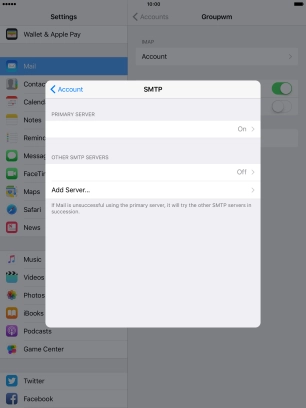 Press the field below 