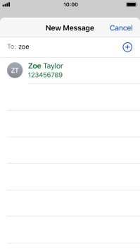 Press the required contact.