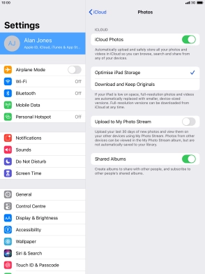 Press the indicator next to Press the indicator next to