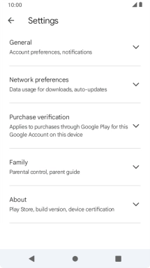 Press Network preferences.