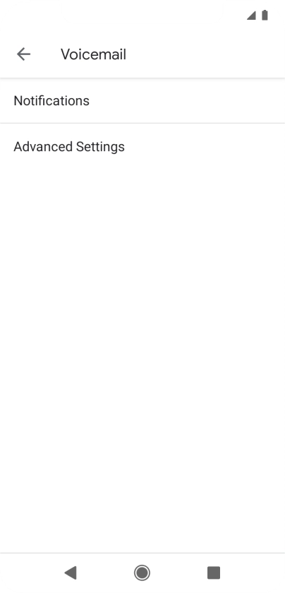 Press Advanced Settings.