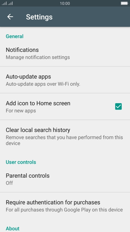 Press Auto-update apps.