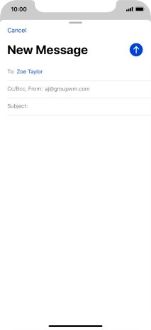 Press the field next to 