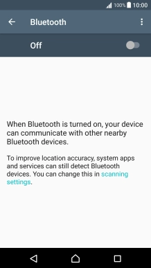 Press the indicator to turn on the function.