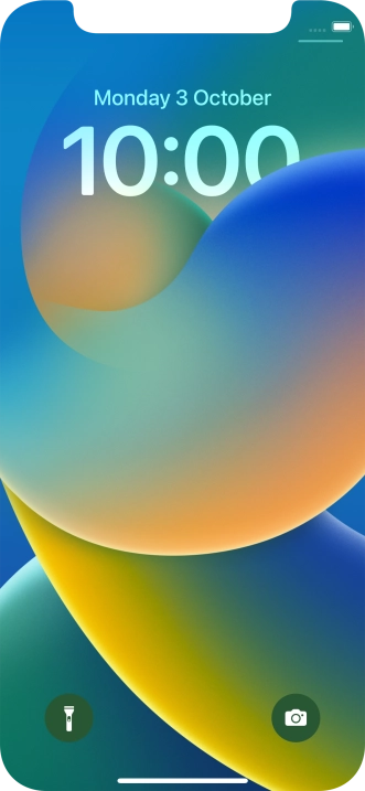 Slide your finger upwards starting from the bottom of the screen. Slide your finger upwards starting from the bottom of the screen.