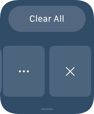 Press the delete icon to remove it.