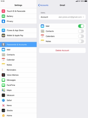 Press the indicator next to Press the indicator next to