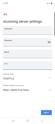 Press the drop down list below 