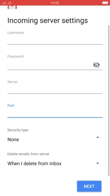Press the drop down list next to 