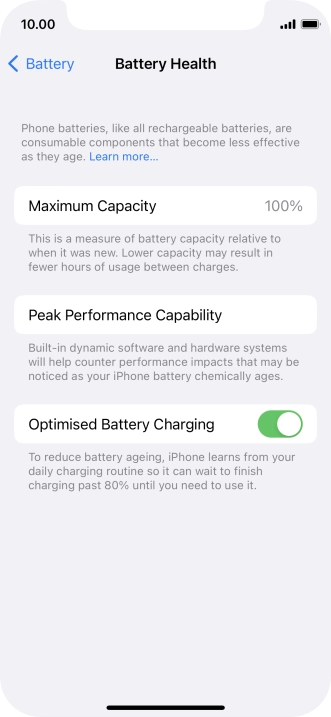Press the indicator next to Press the indicator next to