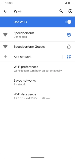 Slide your finger upwards starting from the bottom of the screen to return to the home screen.