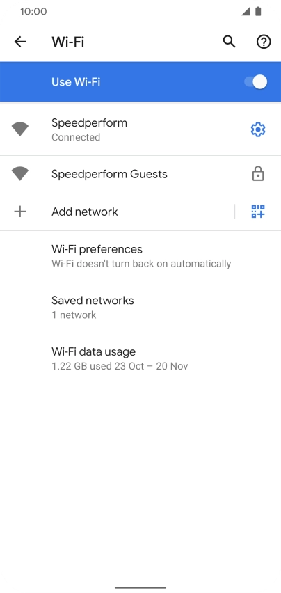 Slide your finger upwards starting from the bottom of the screen to return to the home screen.