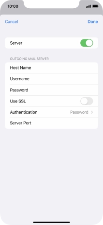 Press Authentication.