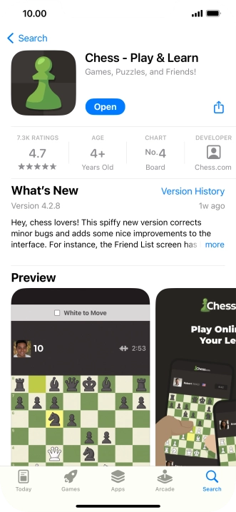 Slide your finger upwards starting from the bottom of the screen to return to the home screen.