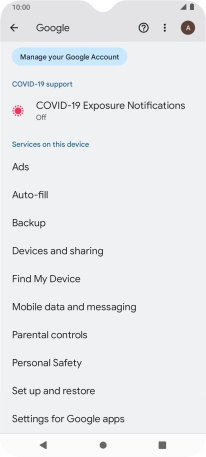 Press Find My Device.