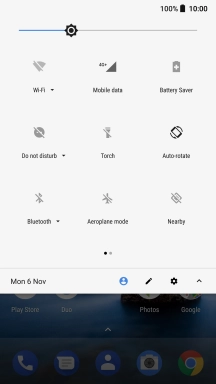 Press the sound mode icon to turn the function on or off.