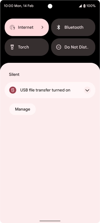 Press arrow down. Press arrow down.